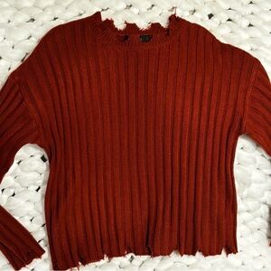 Burnt orange 🍊 Autumn Sweater